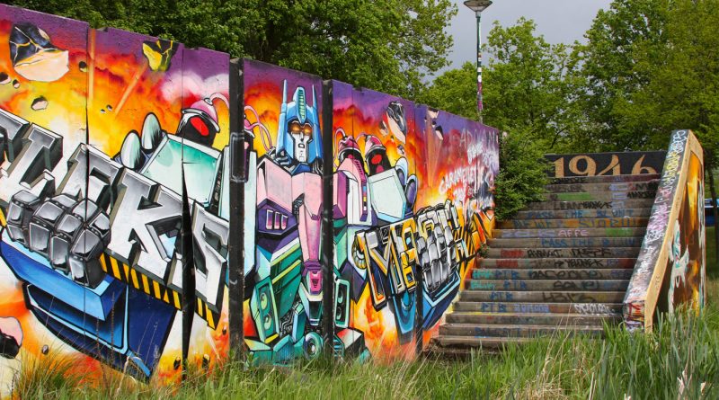 Graffiti Berenkuil Eindhoven.